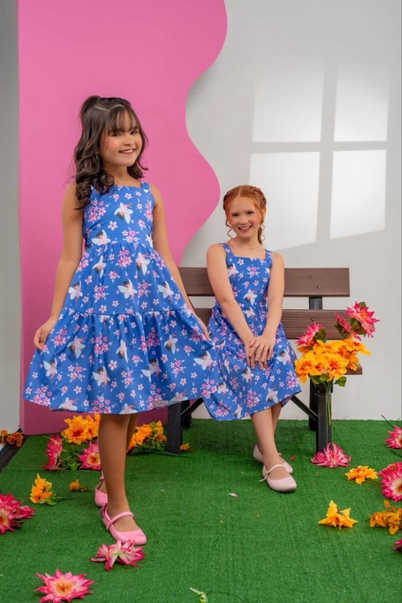 Vestido Cris Fadinha Roxo - Foto 4