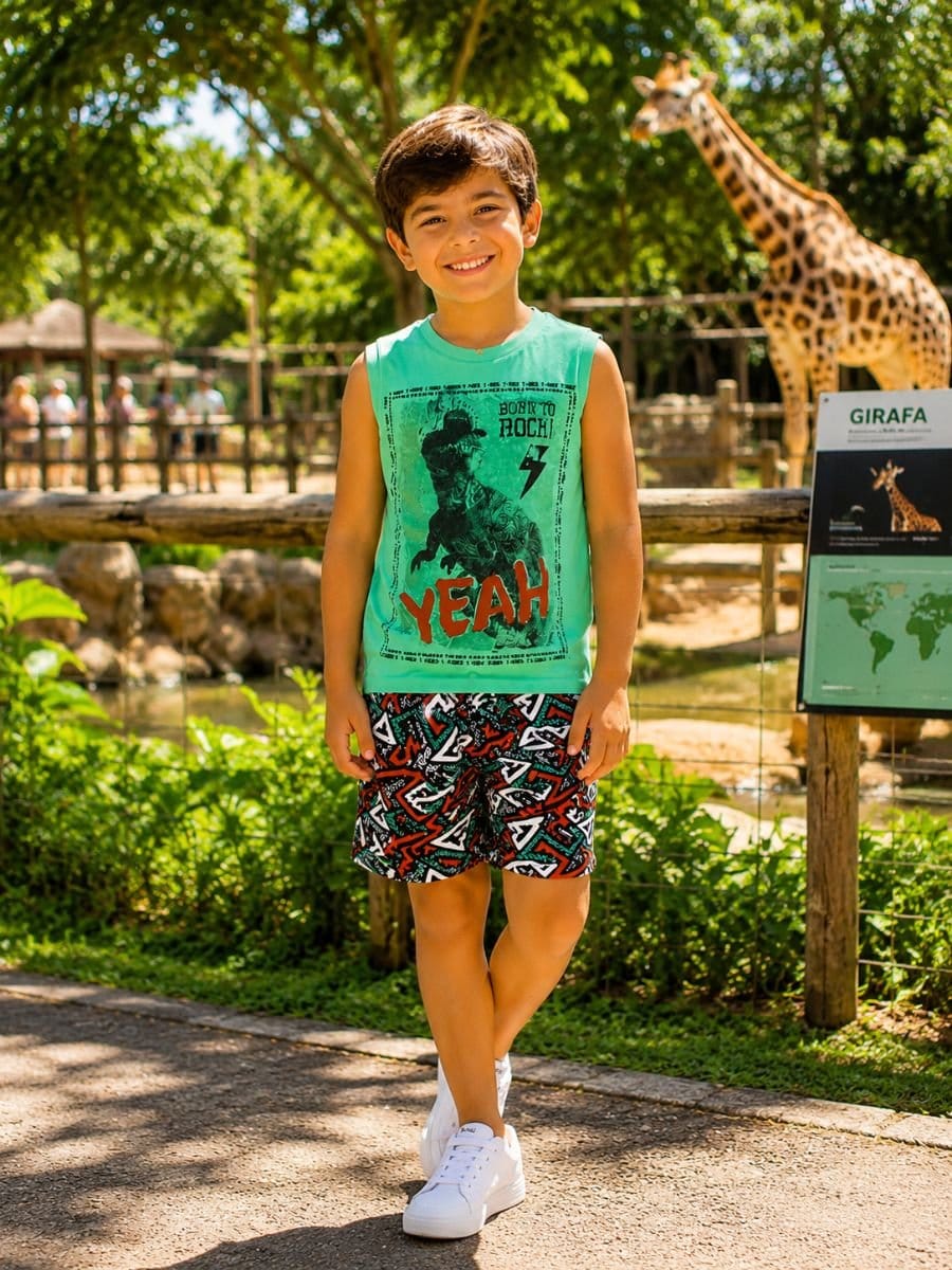 Conjunto Regata Estampado - Foto 1