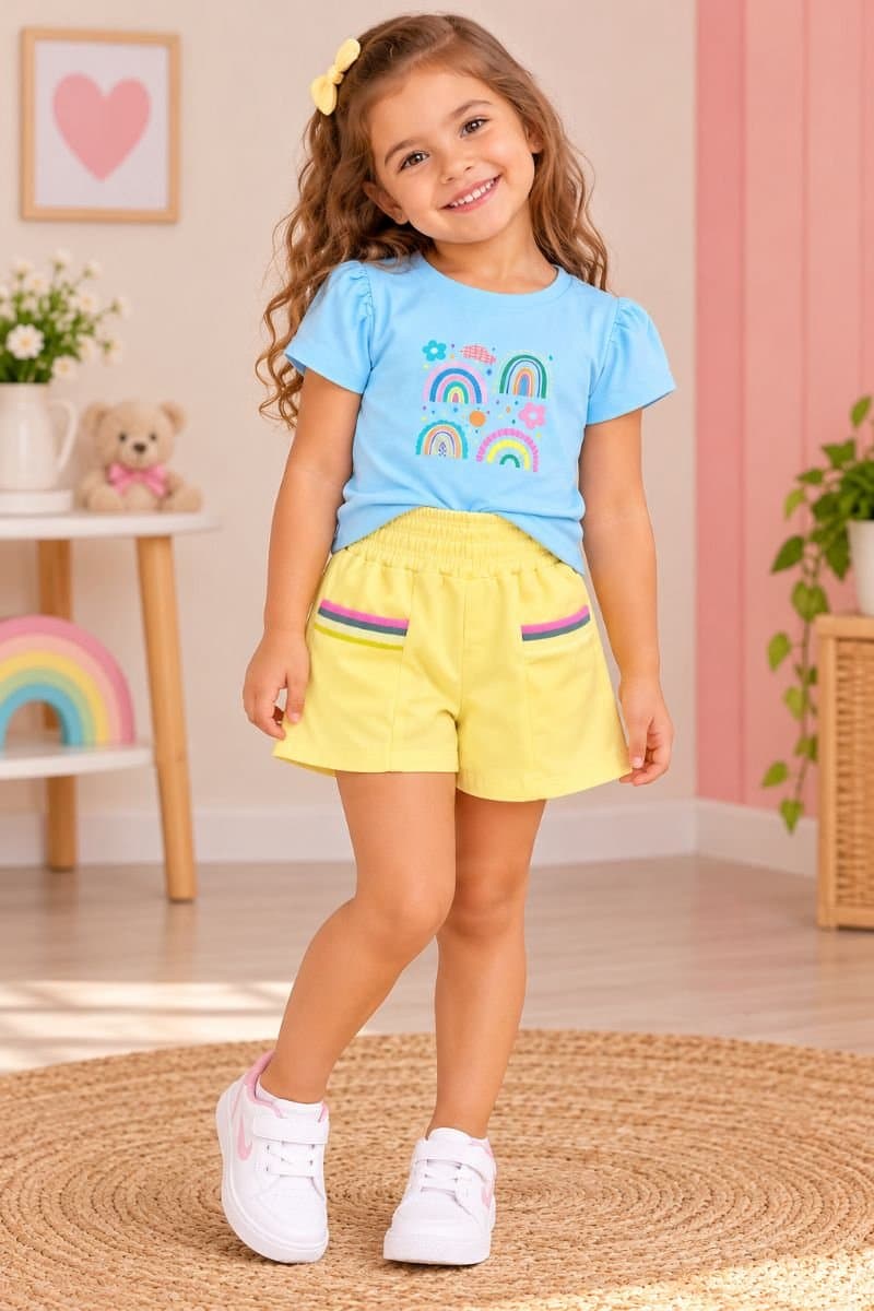 Conjunto Short de Moletinho