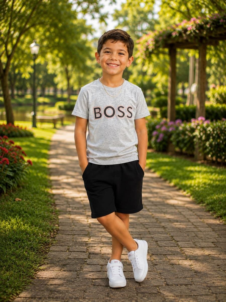 Conjunto bermuda de Tactel
