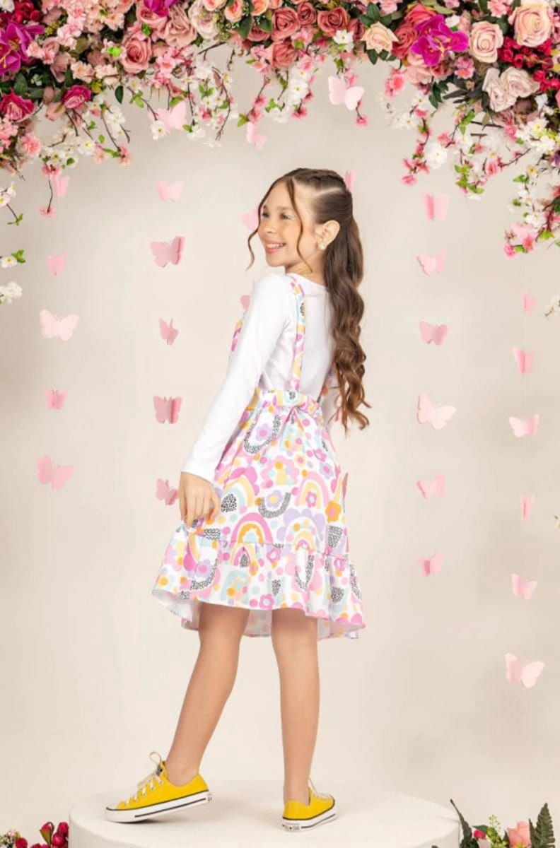 Salopete com Blusa Manga longa - Foto 2