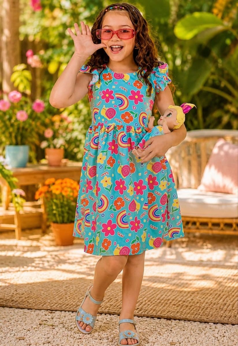 Vestido Colorê - Foto 1