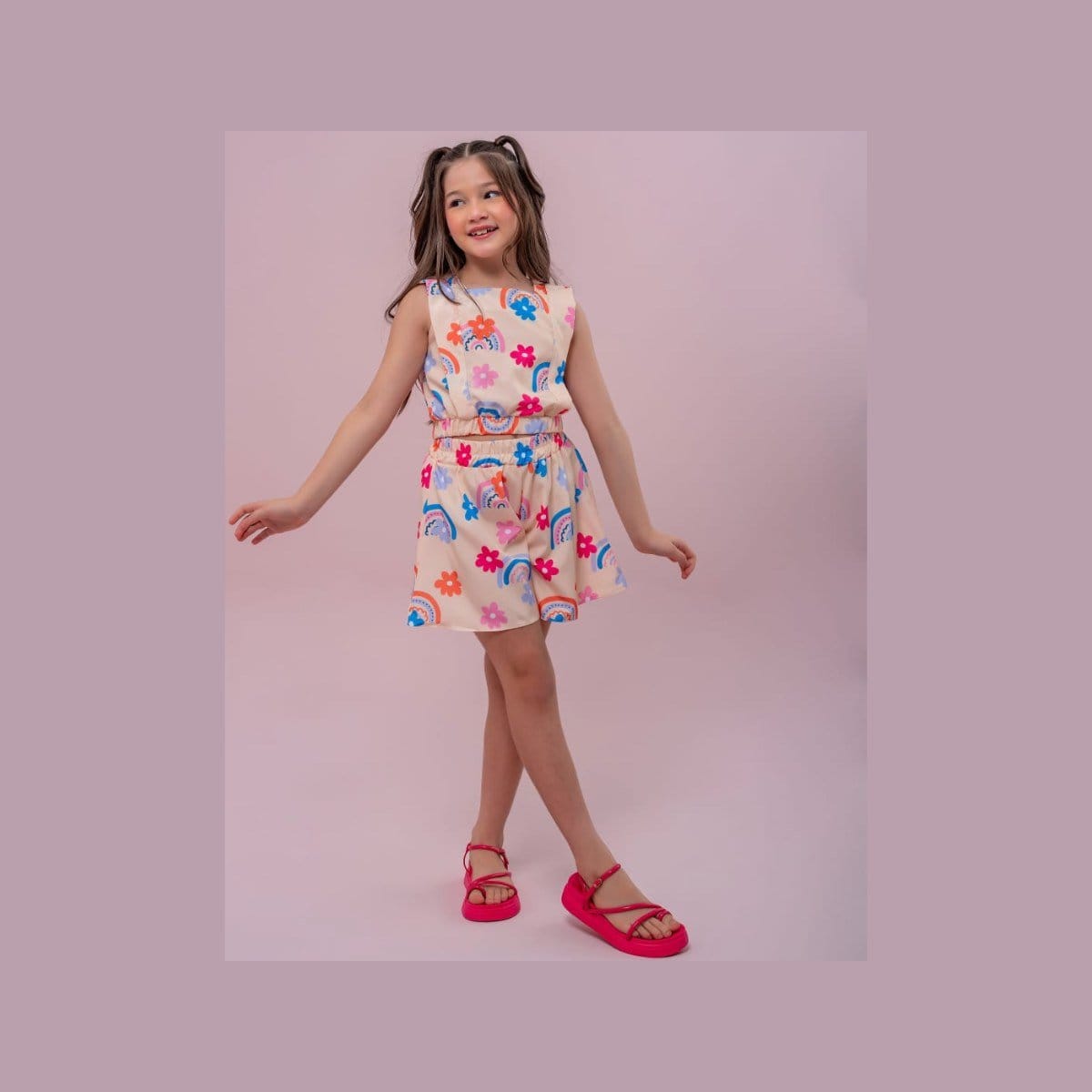 Conjunto Liz Amarelo Flower - Foto 4