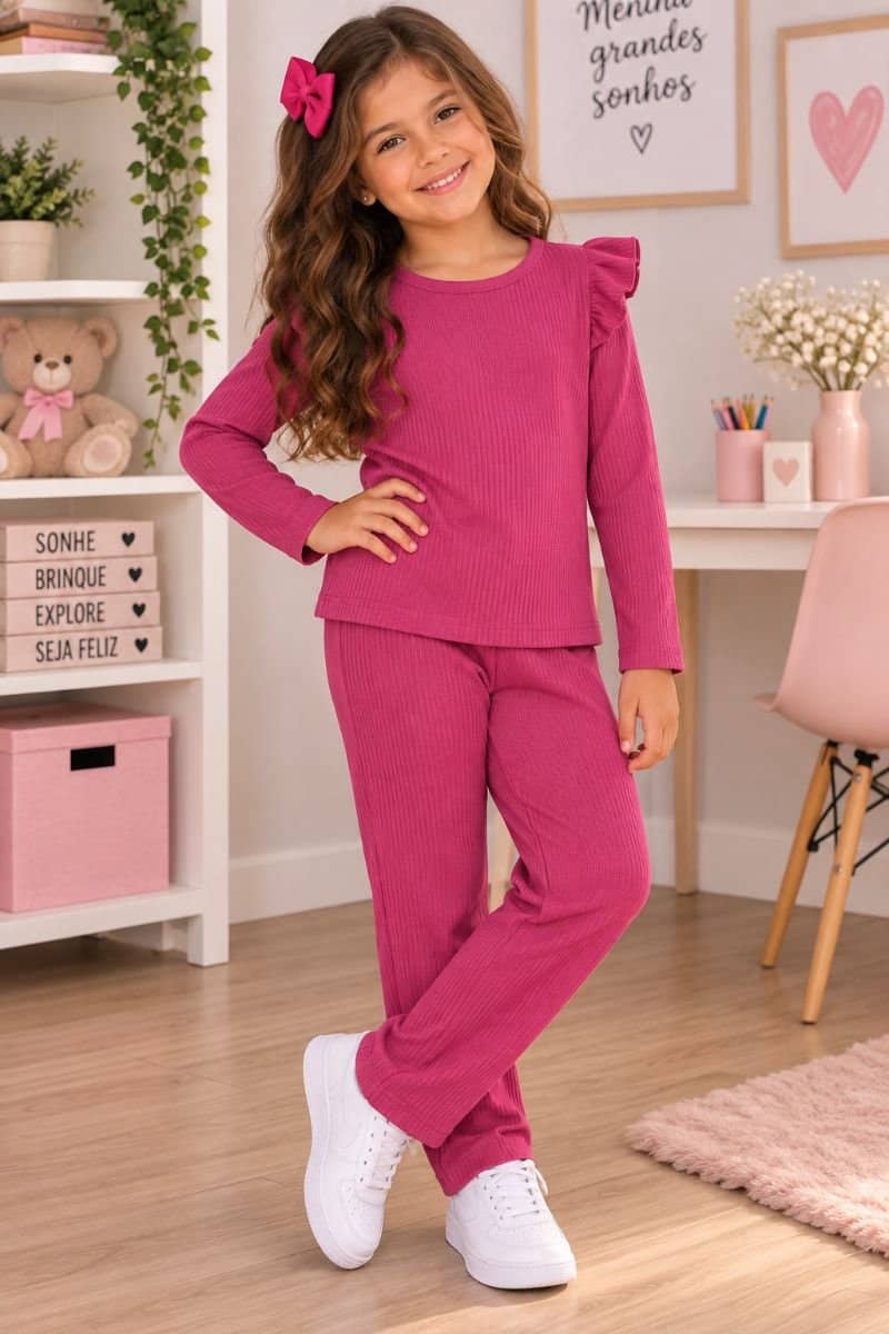 Conjunto Canelado Luíza