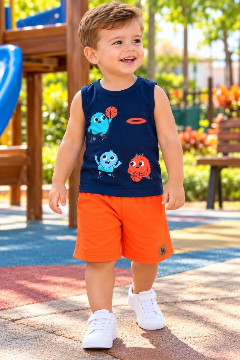 Conjunto Regata Estampado - Foto 1